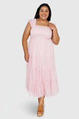 Emma Smocked Tulle Dress