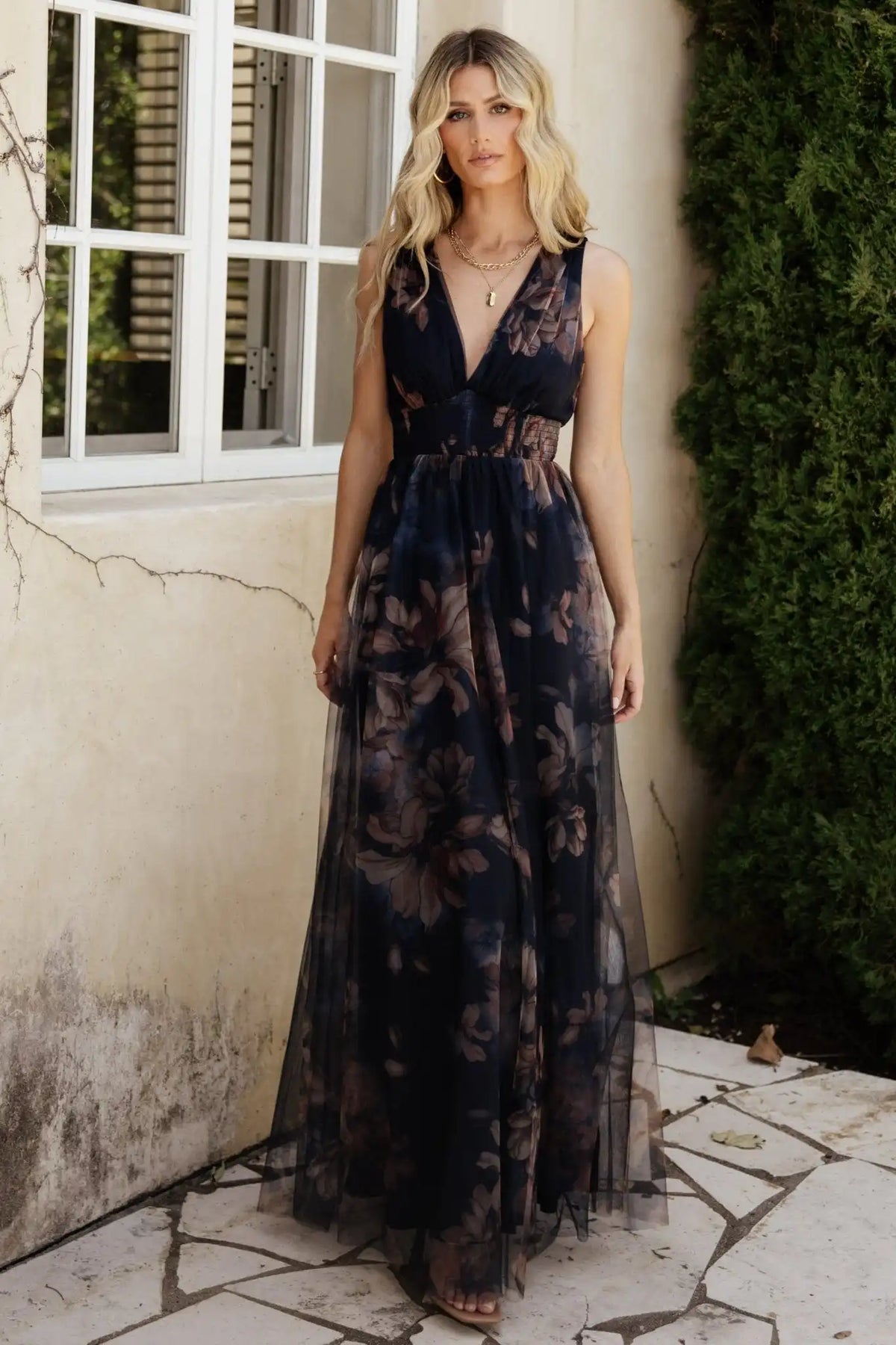 Kamila Tulle Maxi Dress