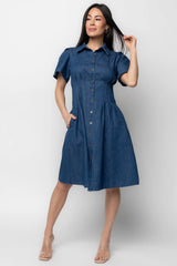 Coco Denim Short Dress