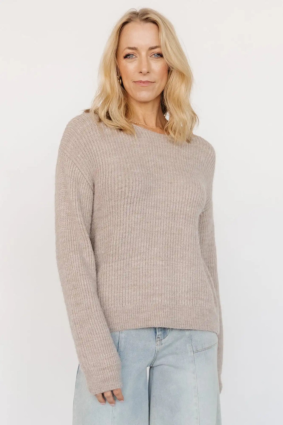 Viola Tie Back Sweater