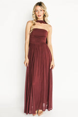 Elias Strapless Maxi Dress