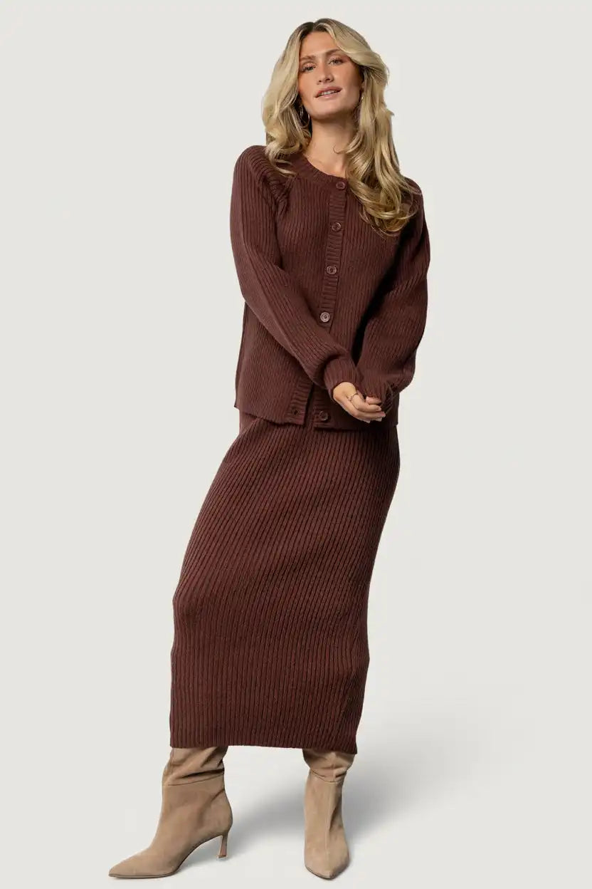 Blair Rib Knit Cardigan