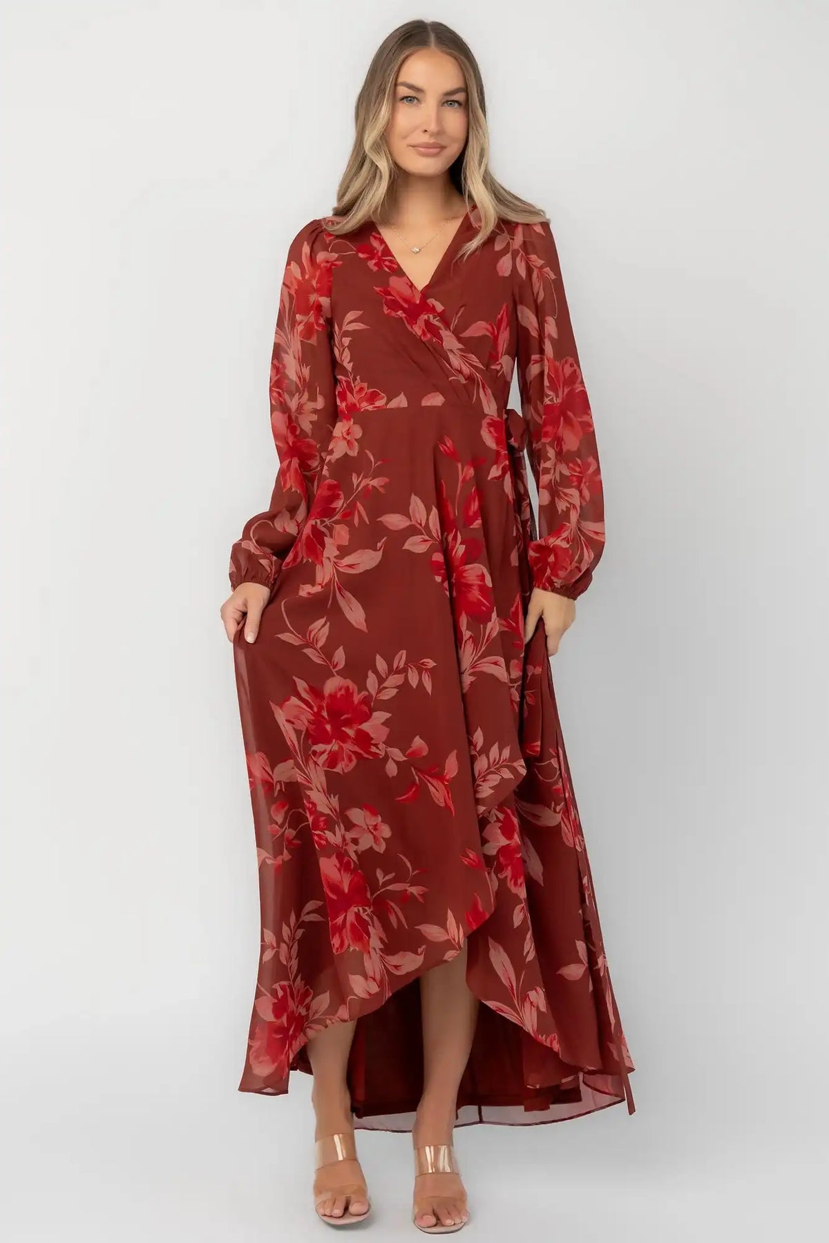 Felicity Wrap Maxi Dress
