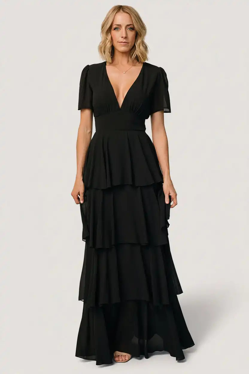 Montaigne Ruffle Maxi Dress
