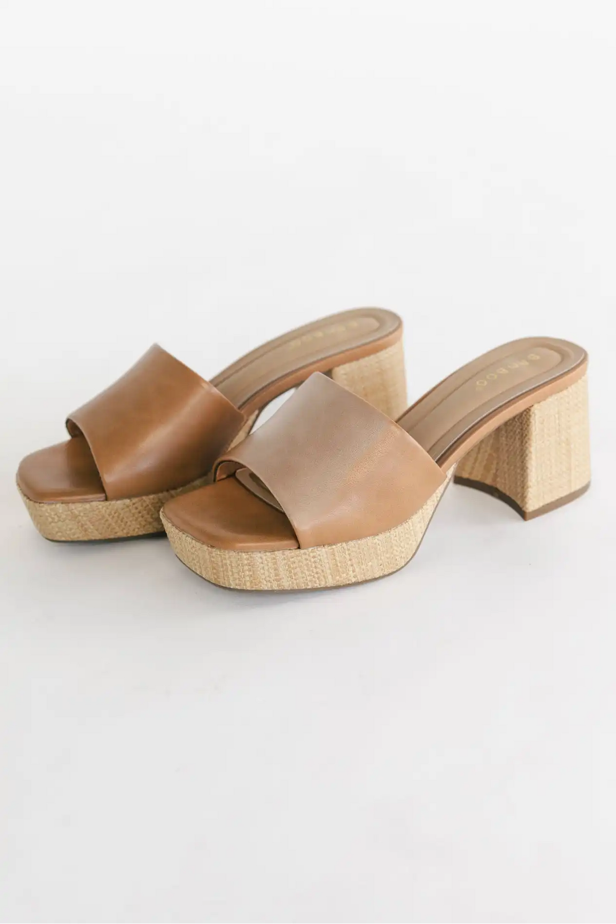 Adenine Platform Chunky Heel