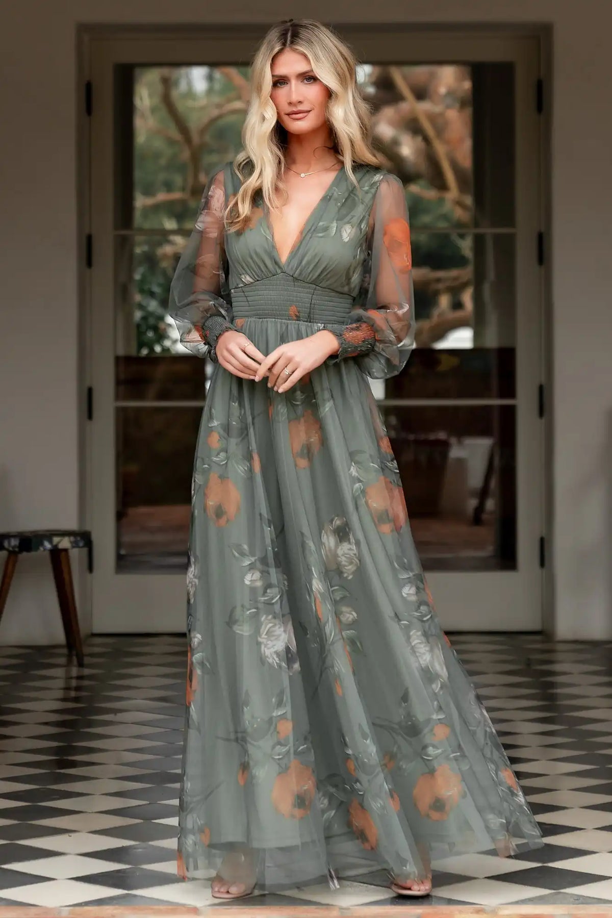 Layla Tulle Maxi Dress