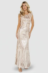 Alessia Sequin Gown