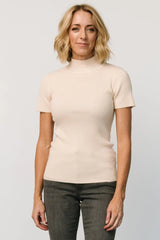 Edie Mock Neck Top