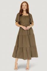 Fauna Lace Top Dress