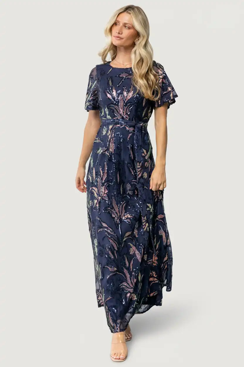 Muse Sequin Maxi Dress