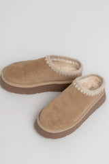 Pamela Platform Cozy Mule Slippers