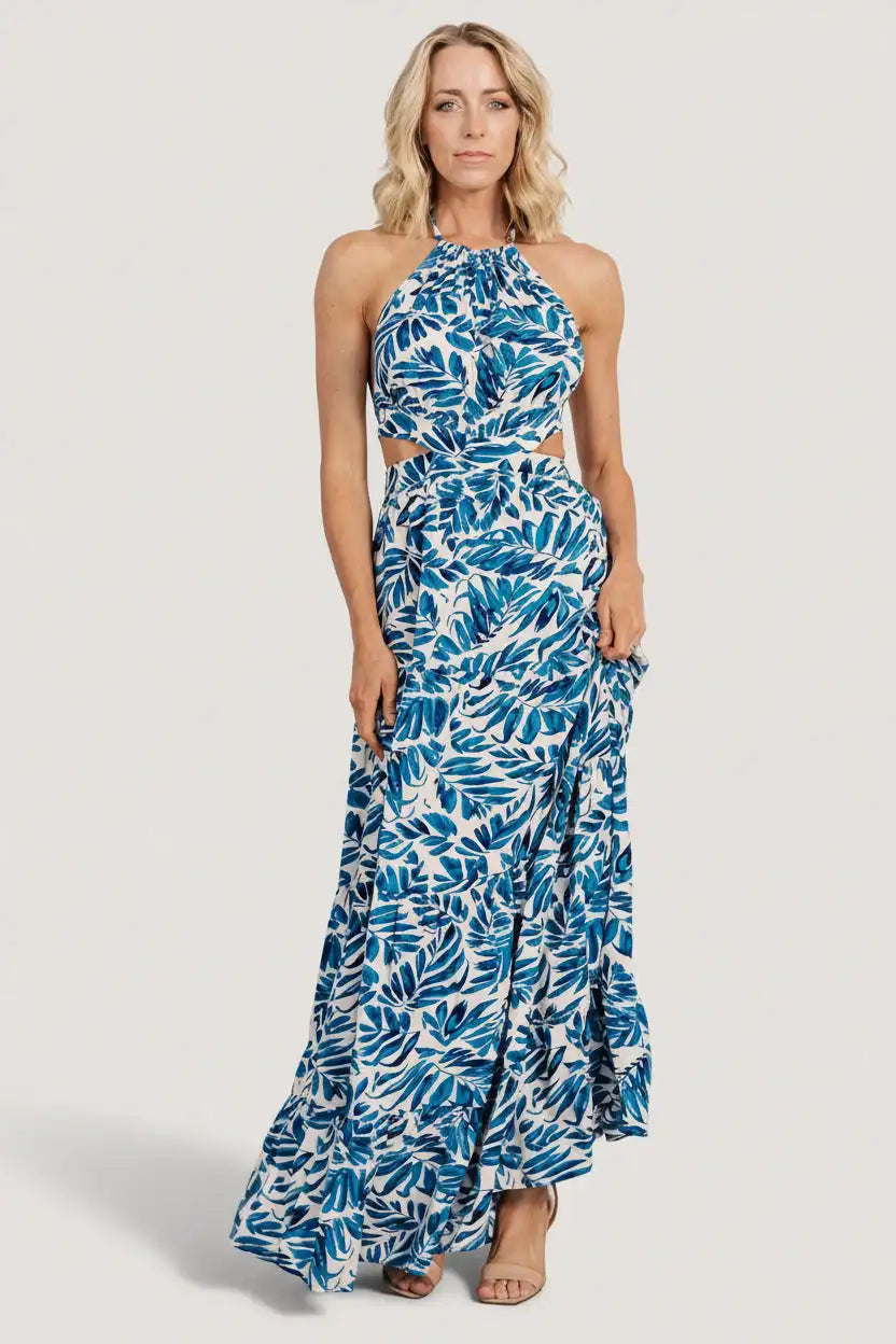 Brett Halter Maxi Dress