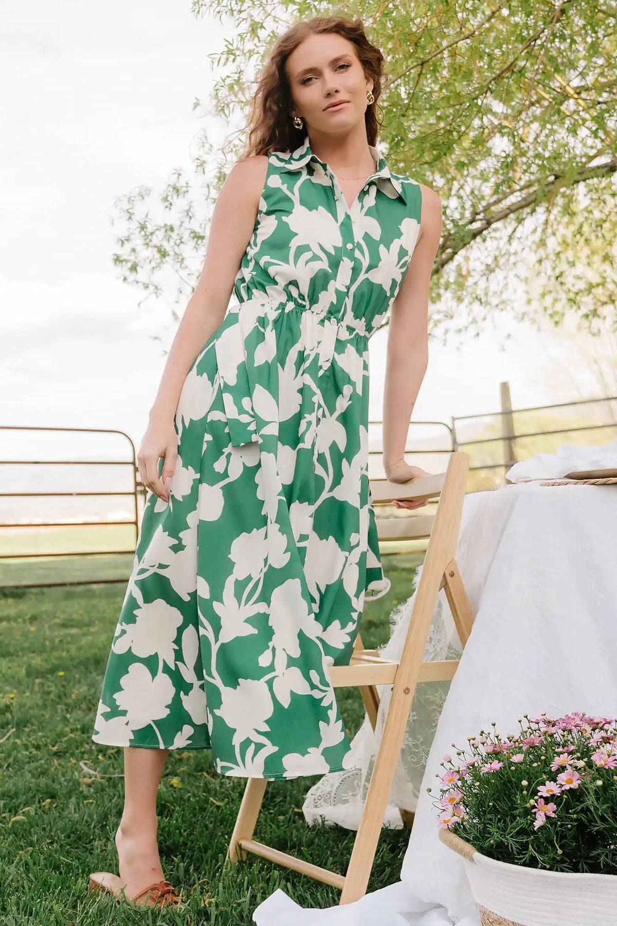 Tatum Button Down Dress