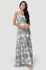Estrella Halter Maxi Dress