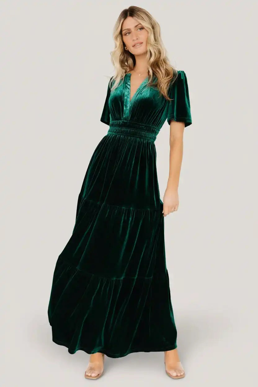 Artemis Velvet Maxi Dress