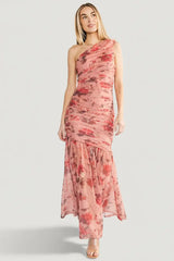 Emeline One Shoulder Maxi Dress