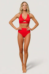 Del Mar Ribbed Bikini Bottom