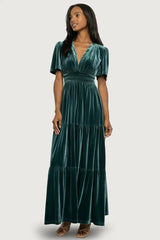 Artemis Velvet Maxi Dress