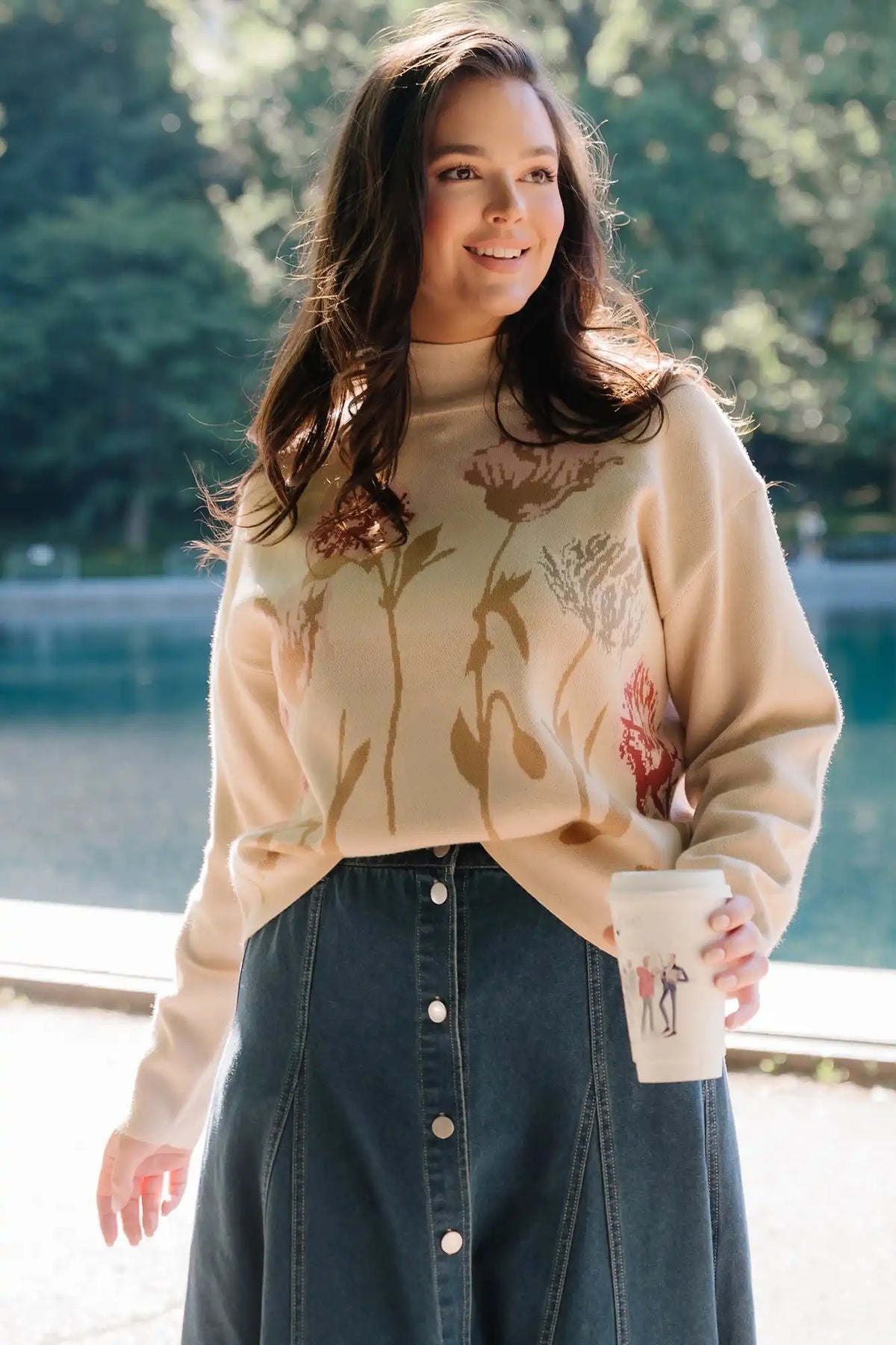 Marlowe Flower Sweater