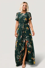 Naomi Short Sleeve Maxi Dress