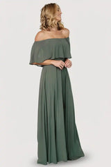 Victoria Off Shoulder Maxi Dress