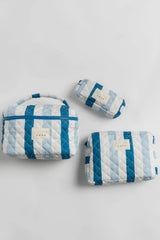 Kelani Quilted Cosmetic Bag Set