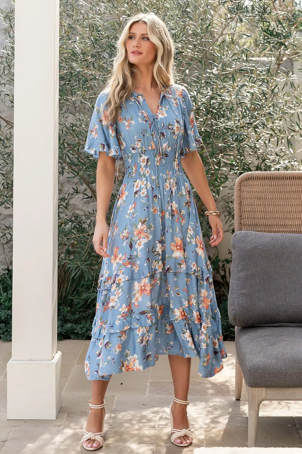 Spell Boho Midi Dress