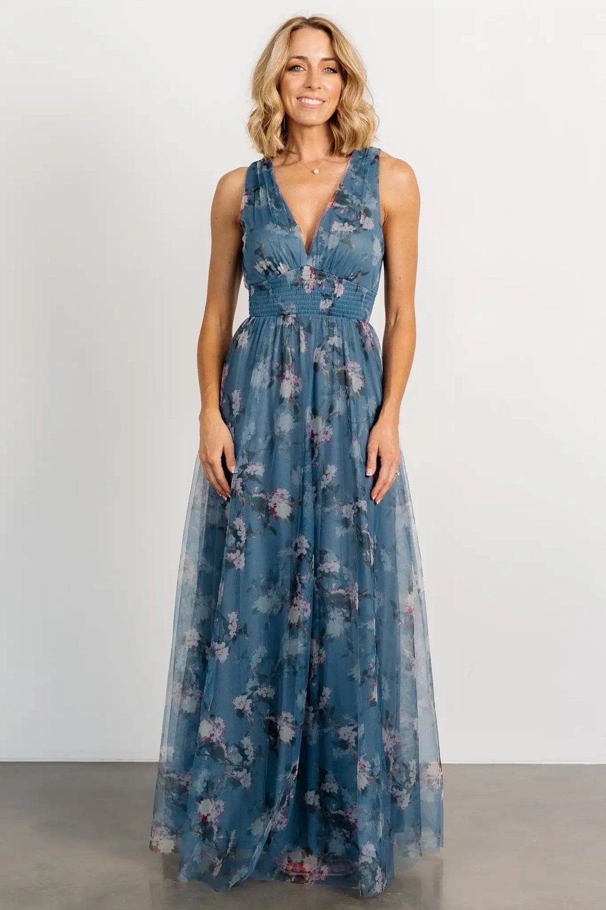 Kamila Tulle Maxi Dress