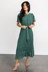 Prim Pleated Dress