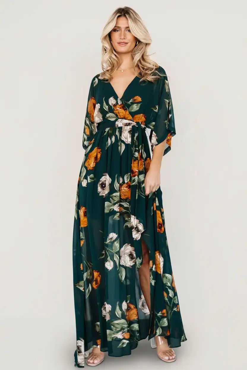 Kia Kimono Maxi Dress