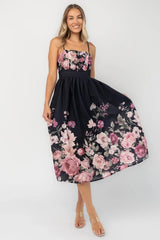 Noir Midi Dress