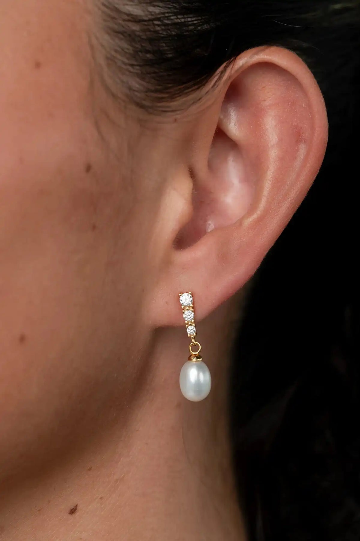 Romona Freshwater Pearl Earrings