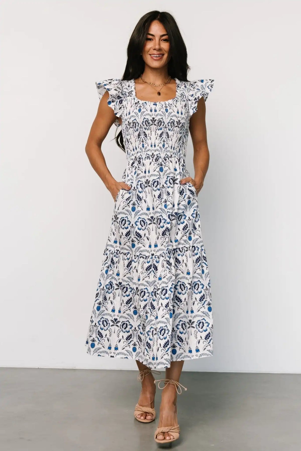 Rhodes Smocked Dress