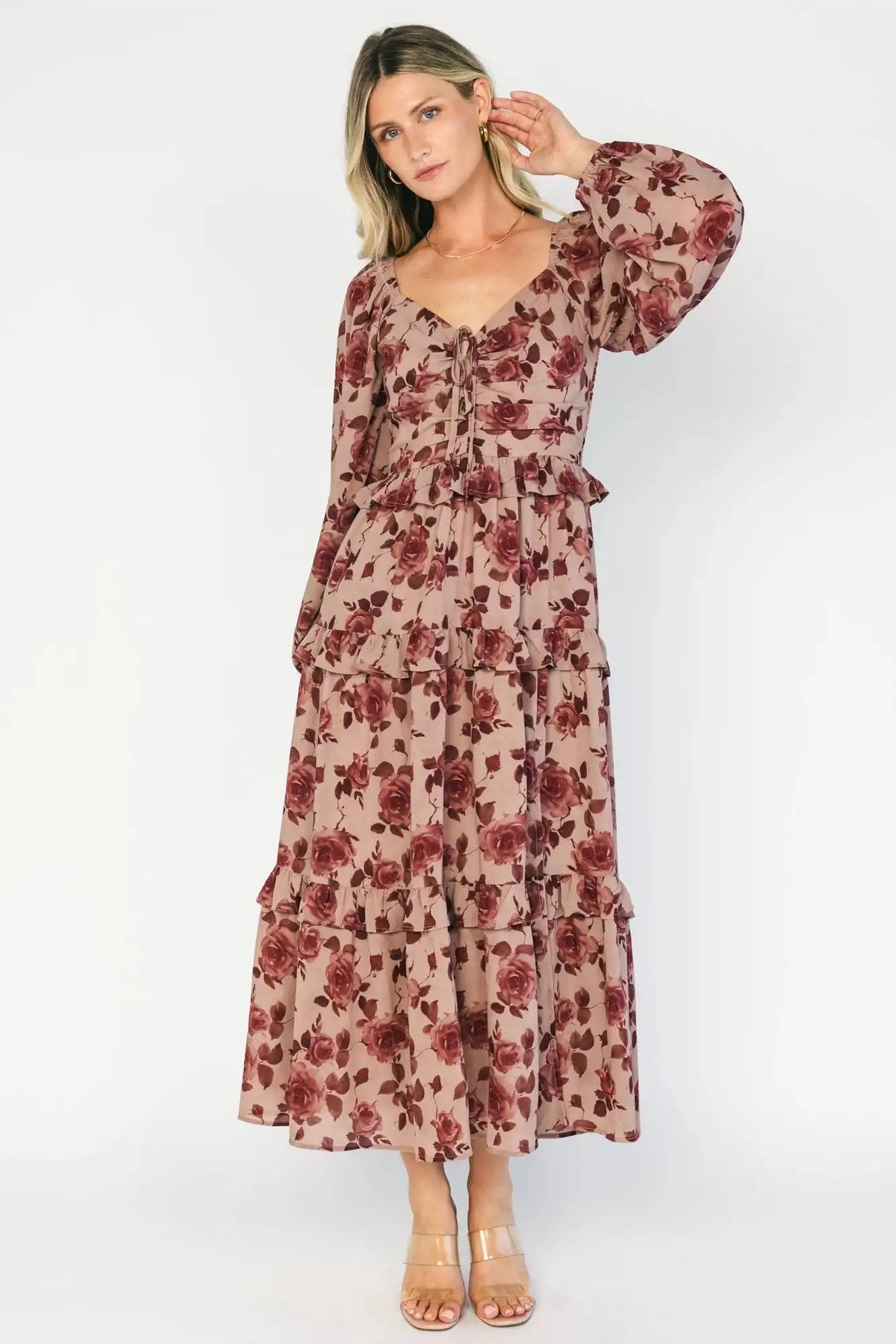 Serena Tiered Maxi Dress