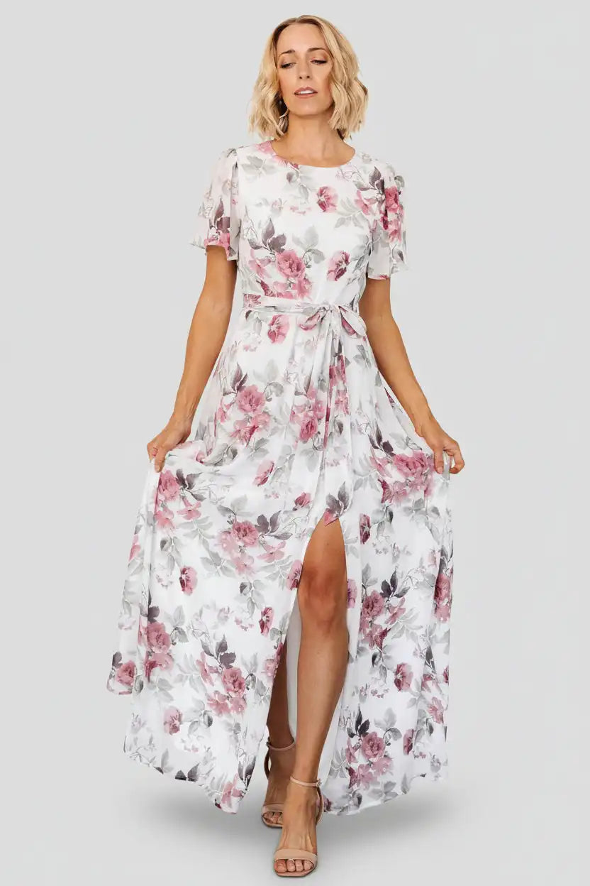 Naomi Short Sleeve Maxi Dress