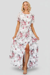 Naomi Short Sleeve Maxi Dress