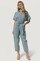 Mateo Button Up Jumpsuit