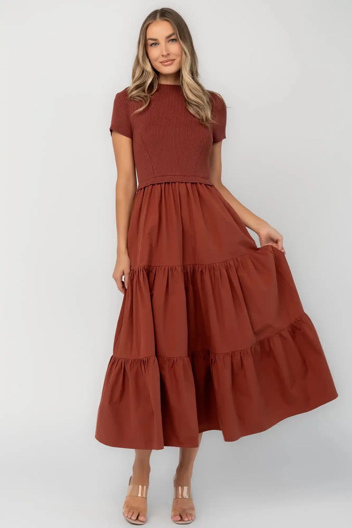 Devotion Tiered Dress