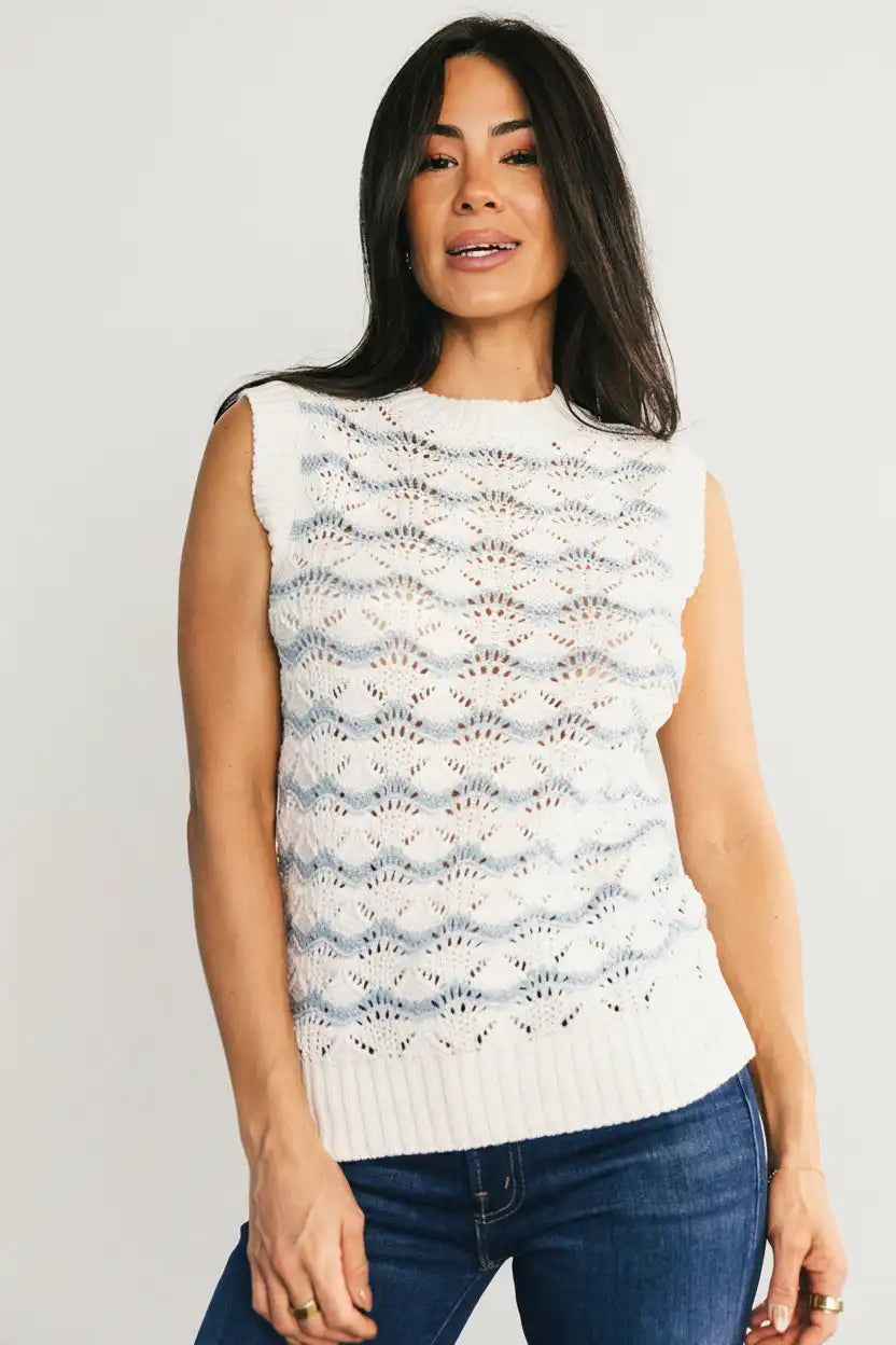 Baeza Crochet Tank