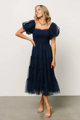 Liv Tulle Midi Dress