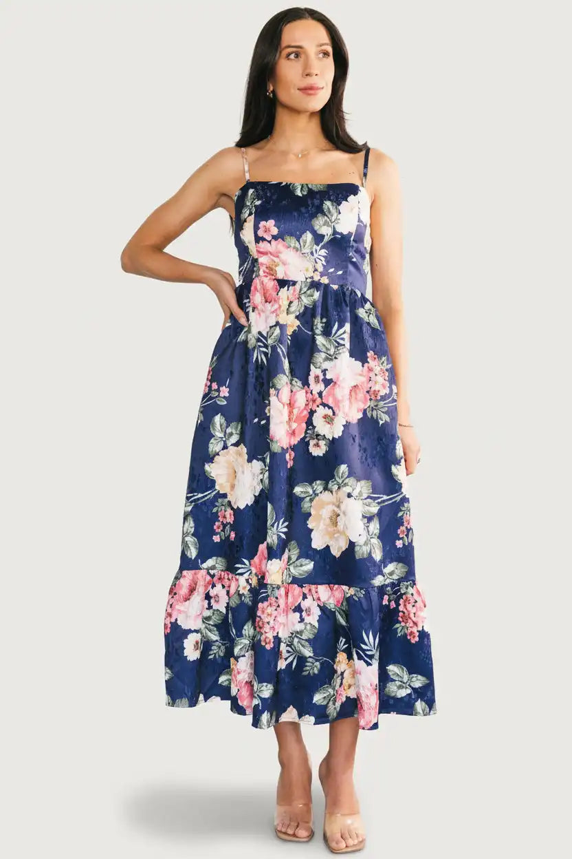 Cherie Jacquard Dress