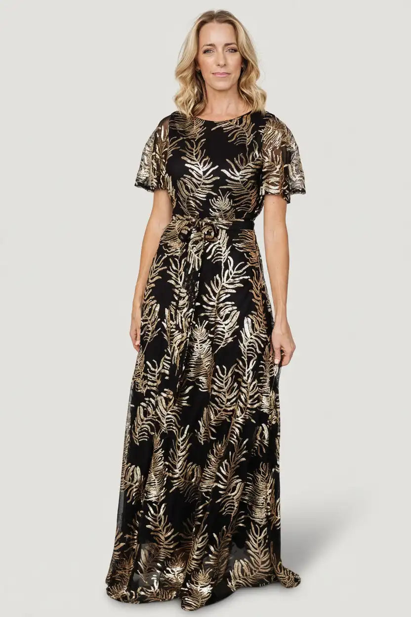 Muse Sequin Maxi Dress