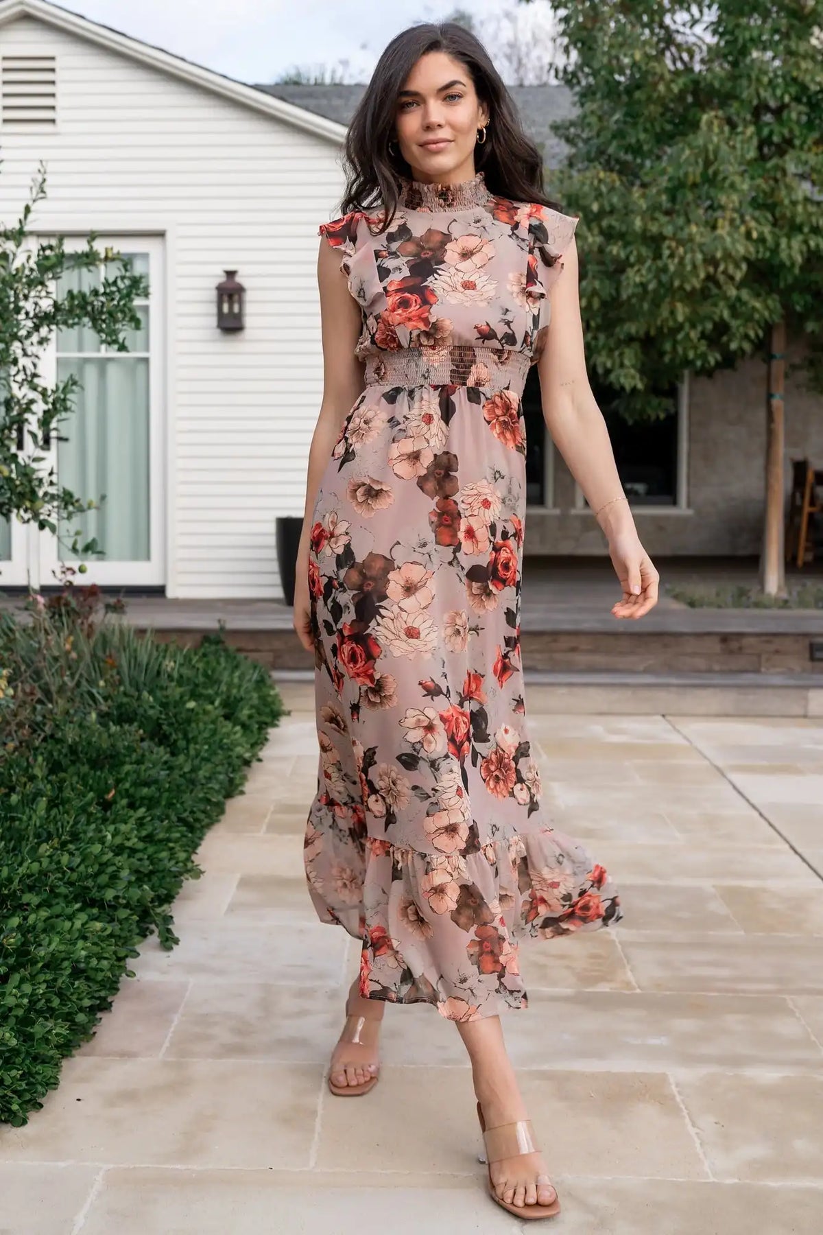 Kearny Ruffle Maxi Dress