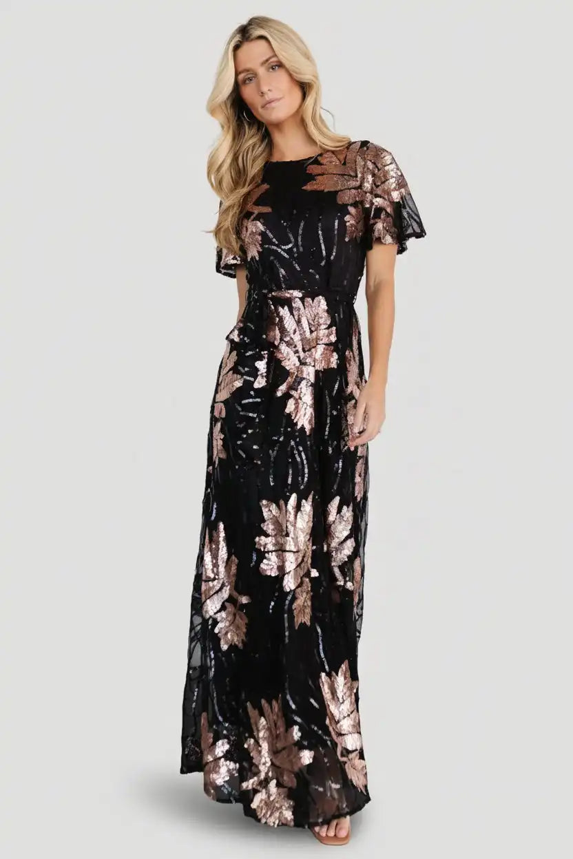 Muse Sequin Maxi Dress