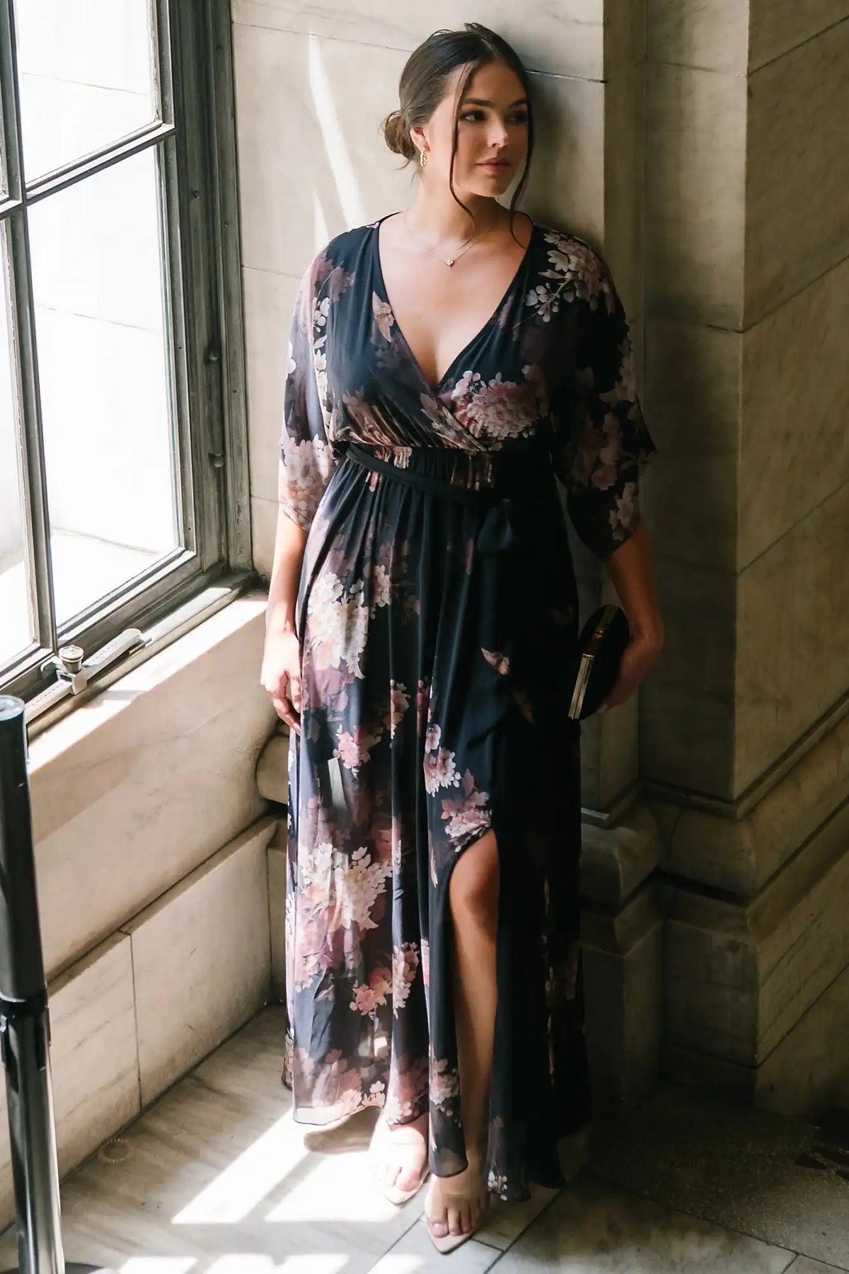 Kia Kimono Maxi Dress