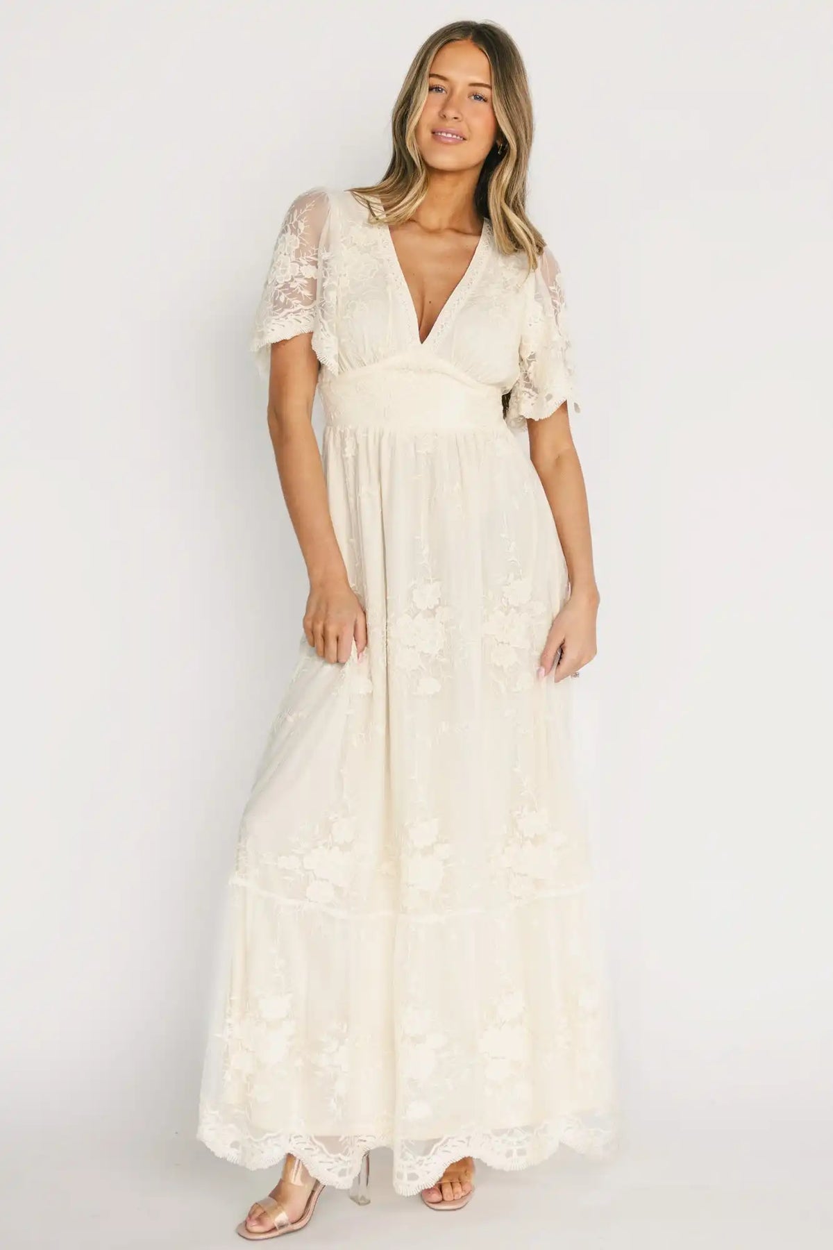 Rosalia Lace Maxi Dress