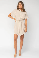 Nautical Shirt Dress