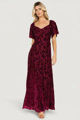 Everley Velvet Maxi Dress