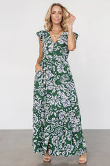 Kaia Button Maxi Dress