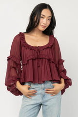 Bellerose Ruffle Top